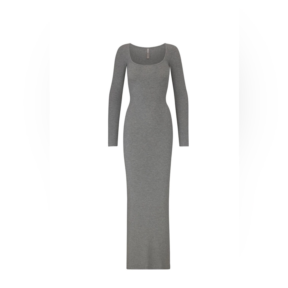 SKIMS Long sleeve dress Grey (BRAND NEW)